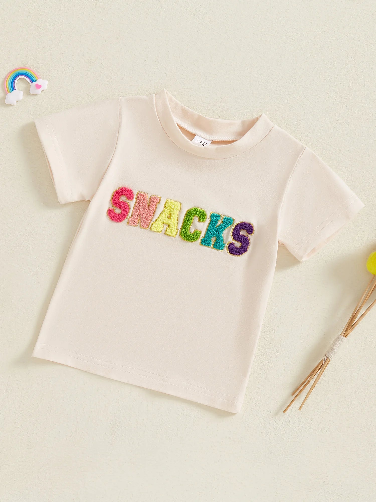 Children s Short Sleeve Tee with Fun Graphic Print and Comfortable Round Neck for Stylish Toddlers - Summer Fashion for Boys