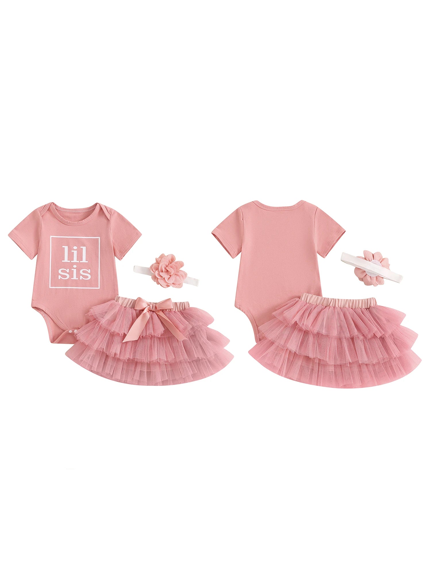 Toddler Girls 3-piece Set Floral Print Top with Ruffle Shorts and Matching Headband Summer Outfit for Baby Girls