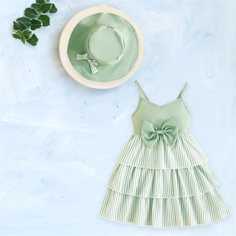 Adorable Infant Girl Floral Print Sleeveless Romper and Headband Set for Summer Vacation Beach Outing 2 Pcs Set